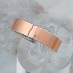 Каблучка зі срібла із золотою пластиною та благословенням, модель 233-1